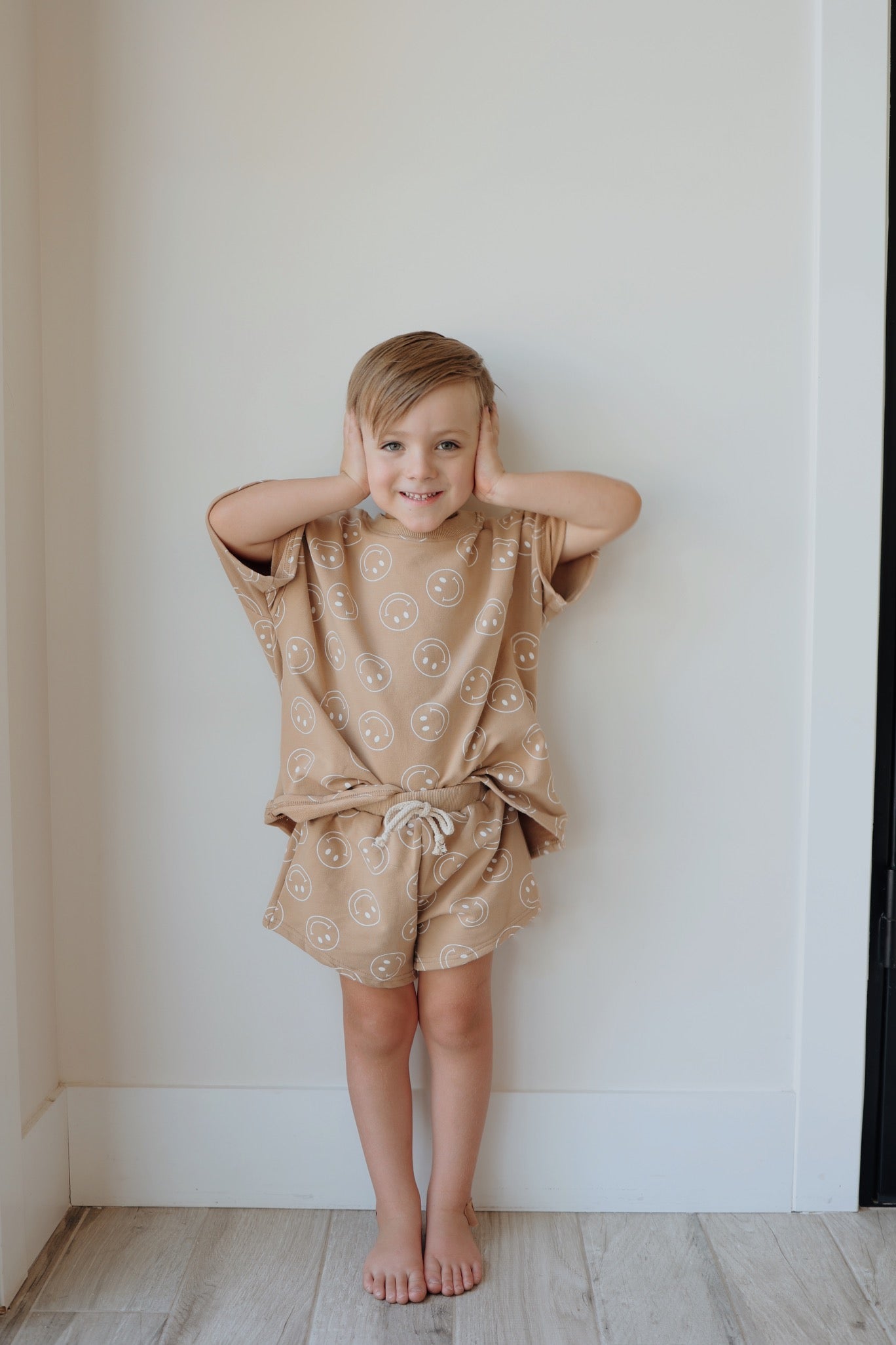 Short Set | Just Smile Tan