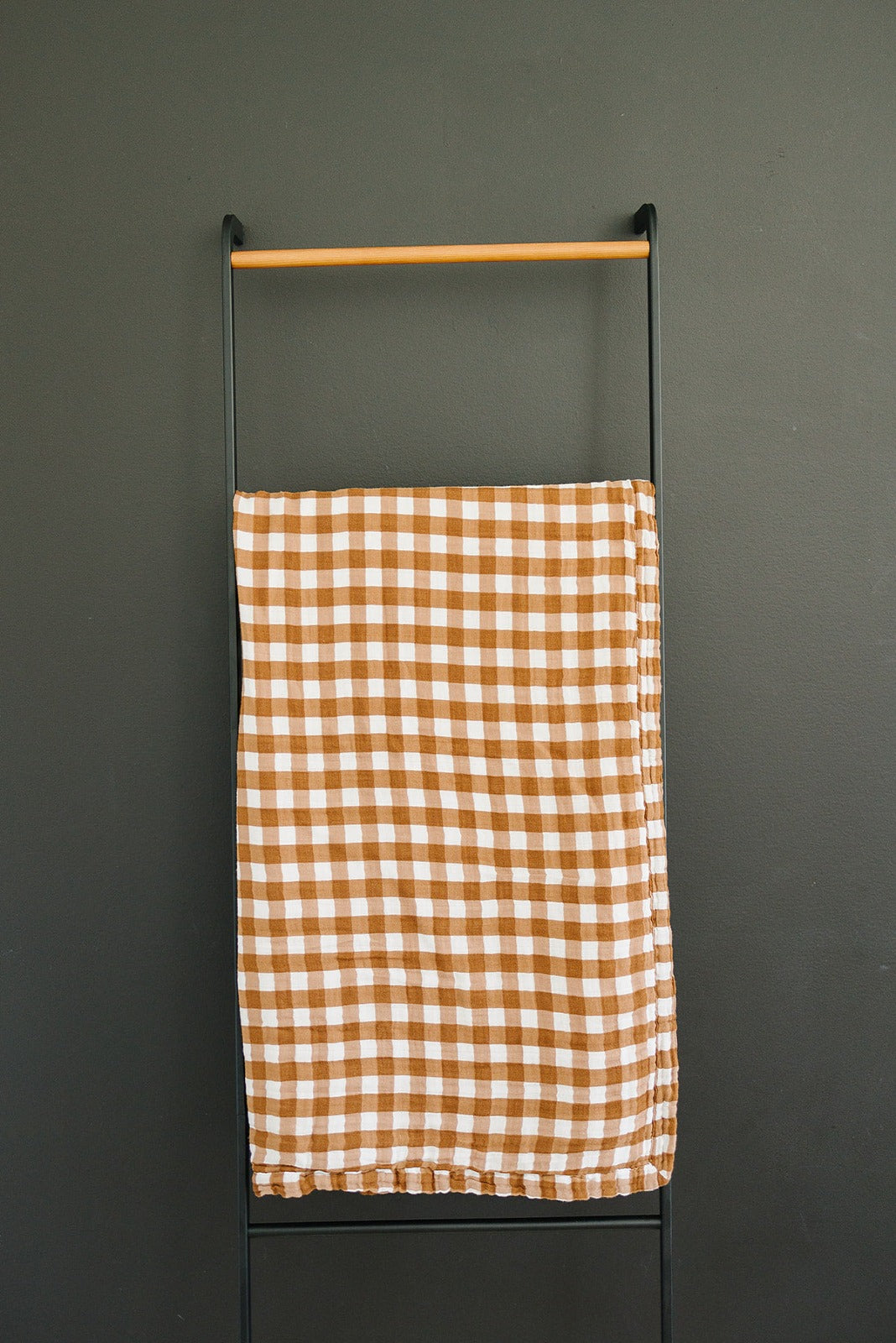 Gingham Muslin Quilt Blanket