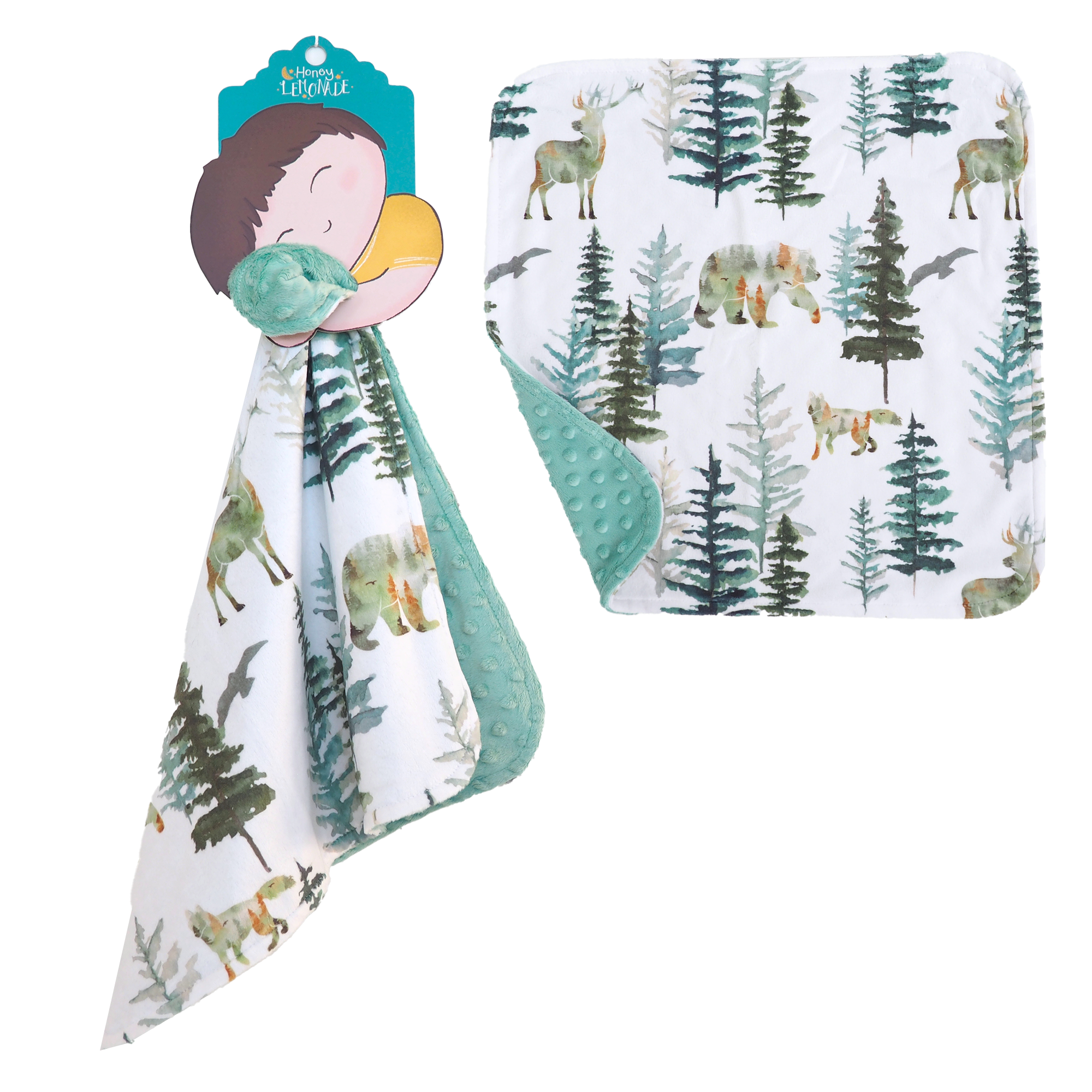 Mini Minky - In The Woods Blanket