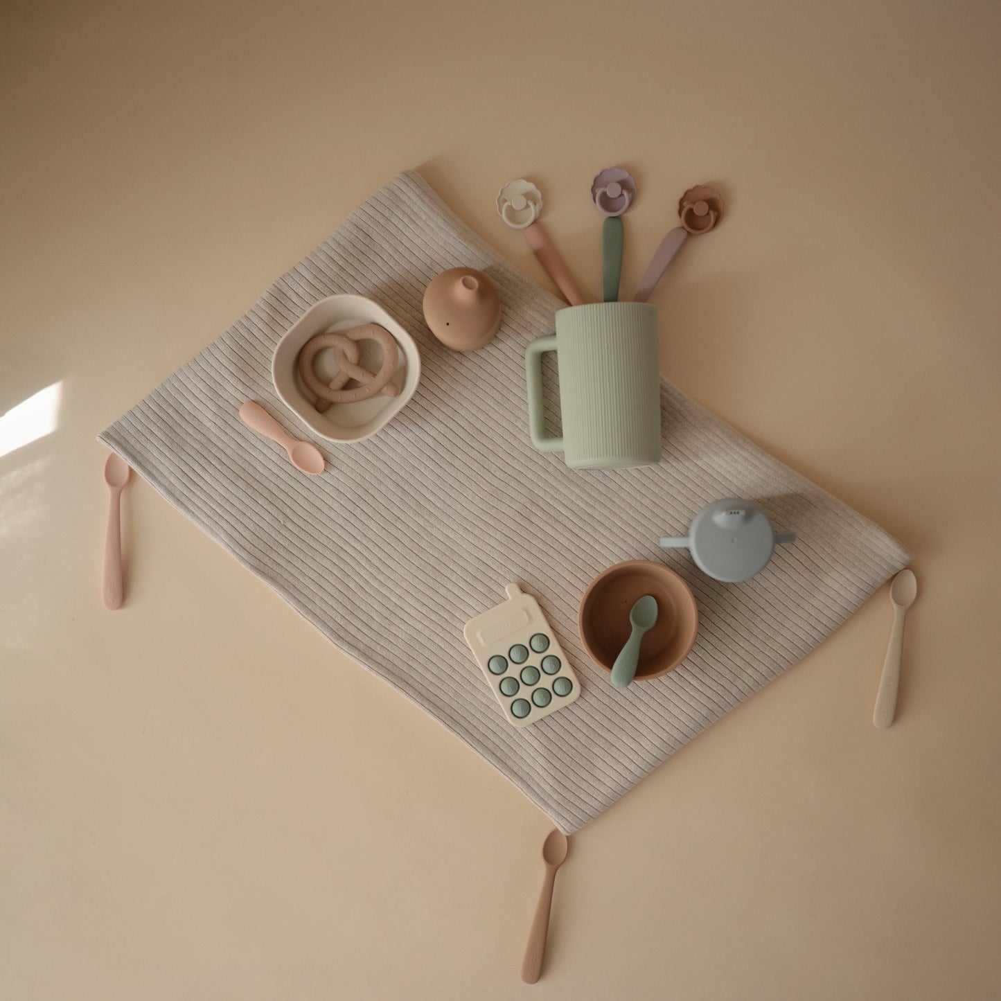 Silicone Toddler Starter Spoons