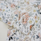 Pastel Petals Modal Zippy Floral Zipper Romper