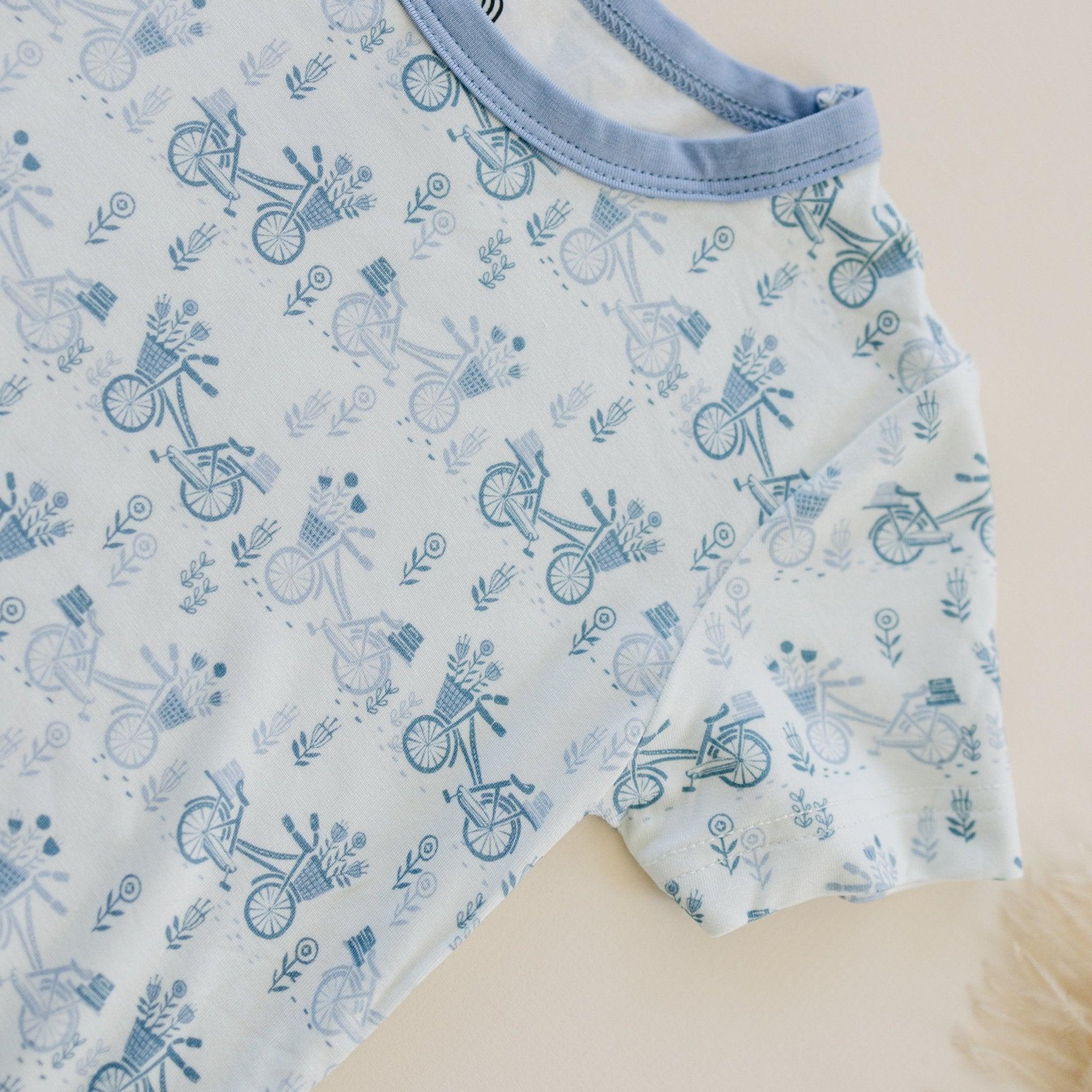 Pedal Around 2pc Bamboo Pajamas Set *see size notes