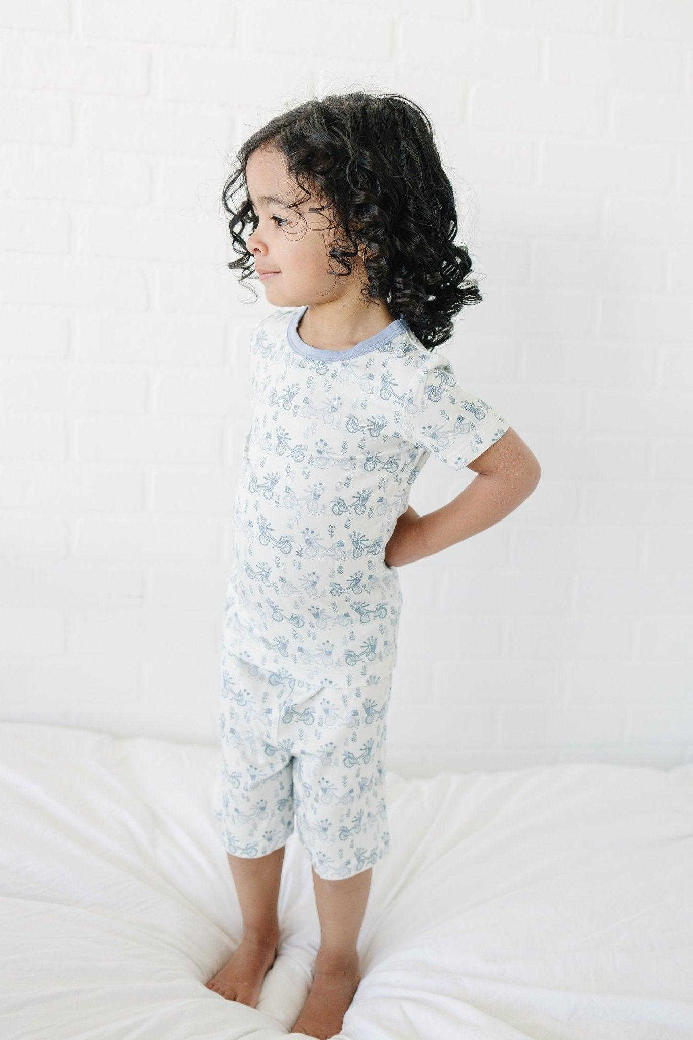 Pedal Around 2pc Bamboo Pajamas Set *see size notes