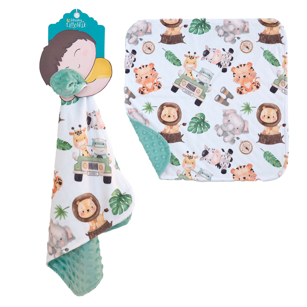 Mini Minky - Safari Blanket