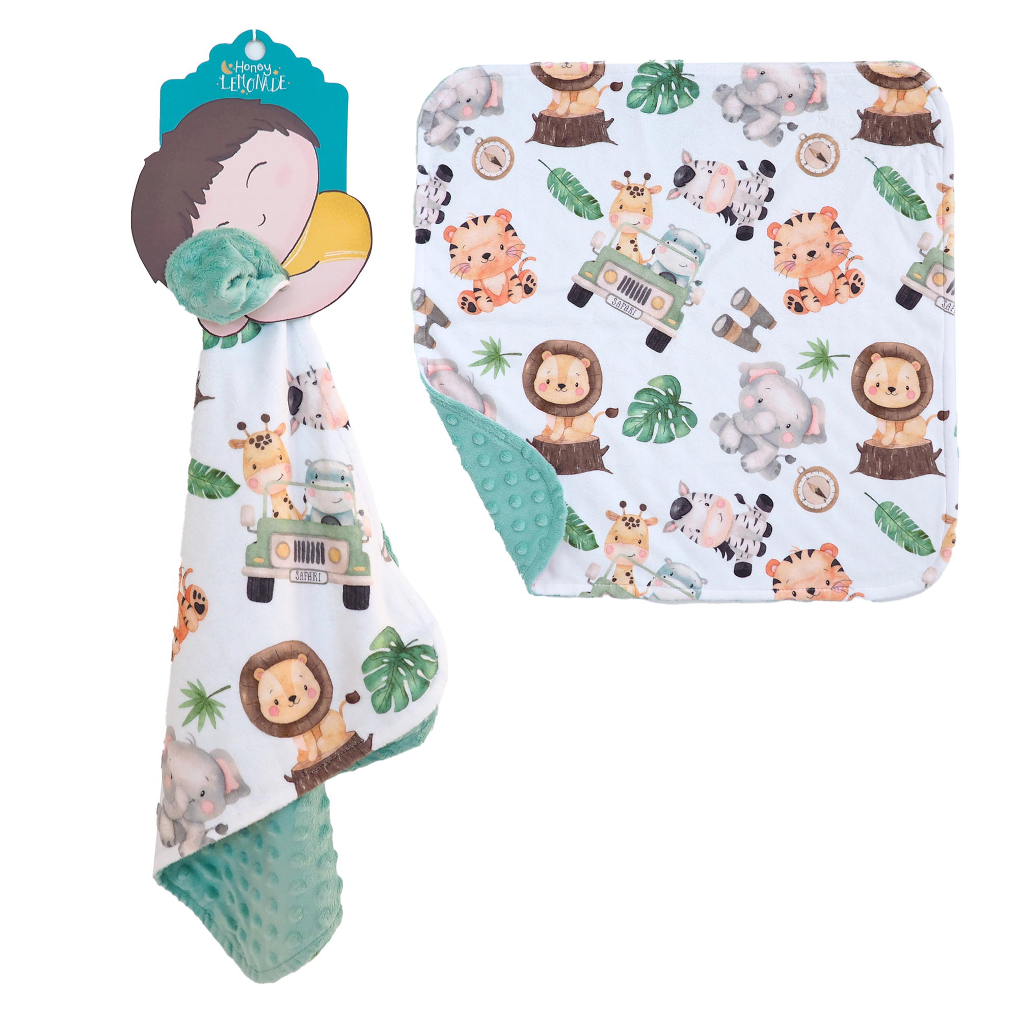 Mini Minky - Safari Blanket