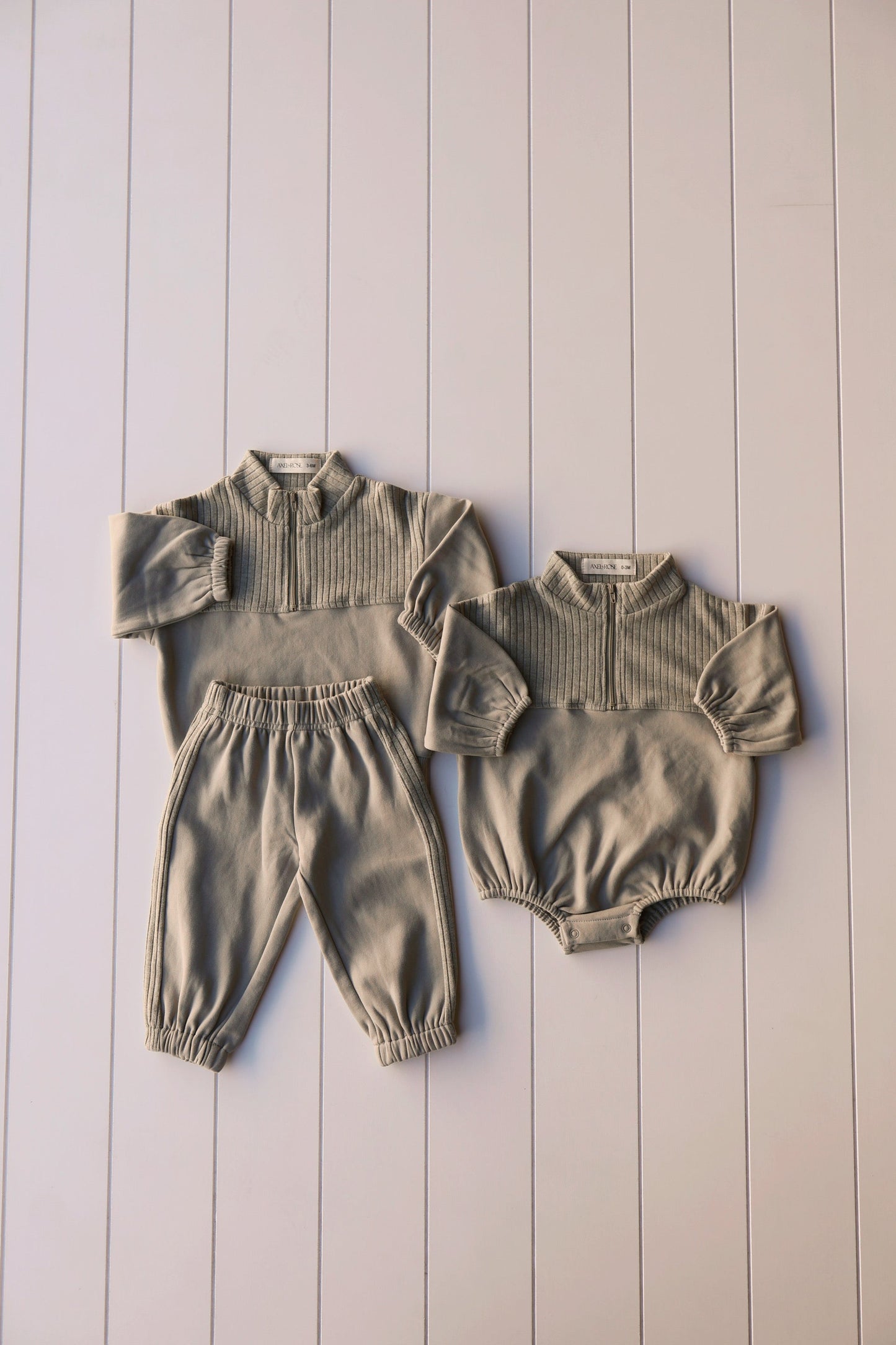 Quarter Zip Sweat Set