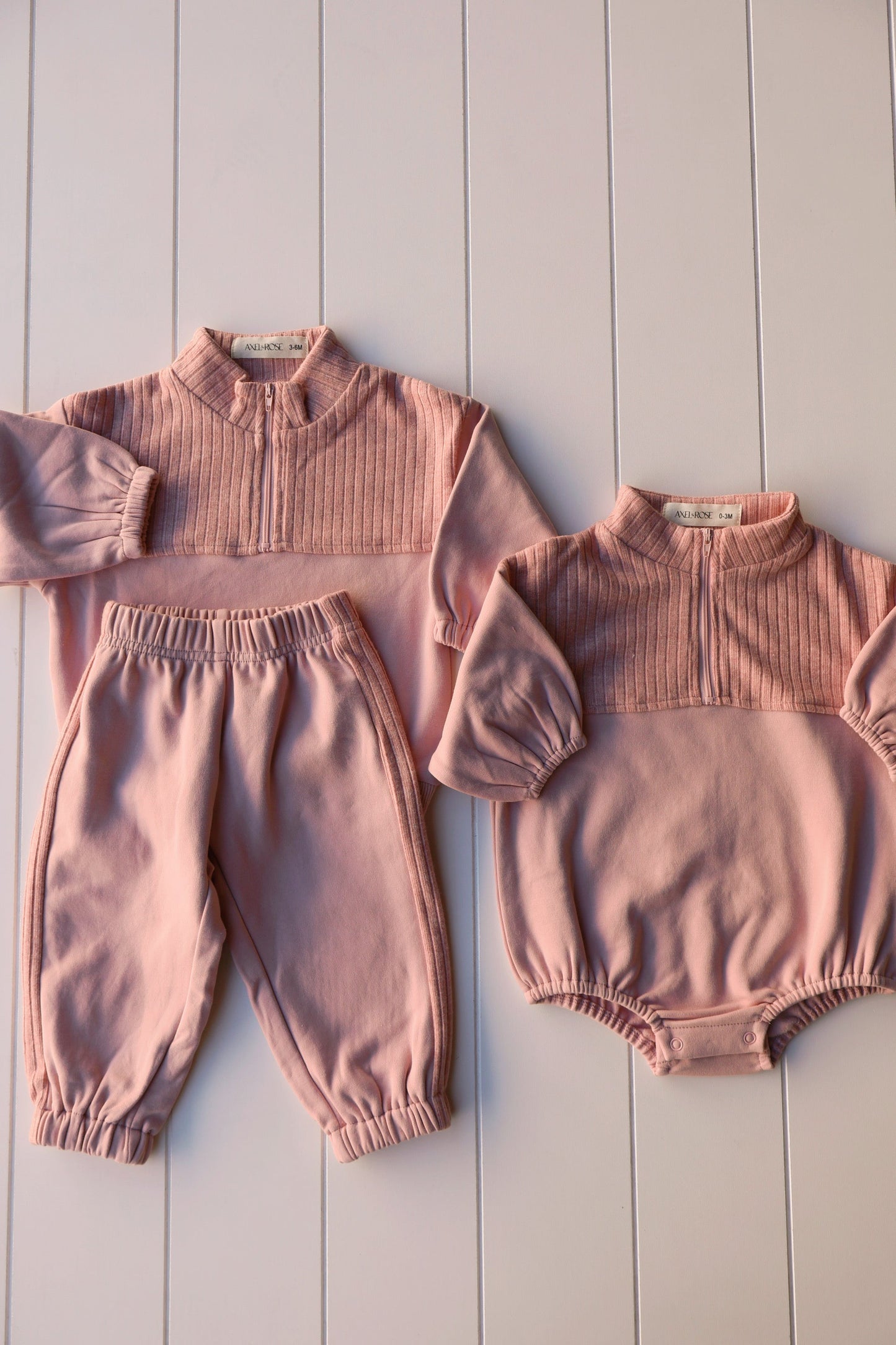 Quarter Zip Sweat Set