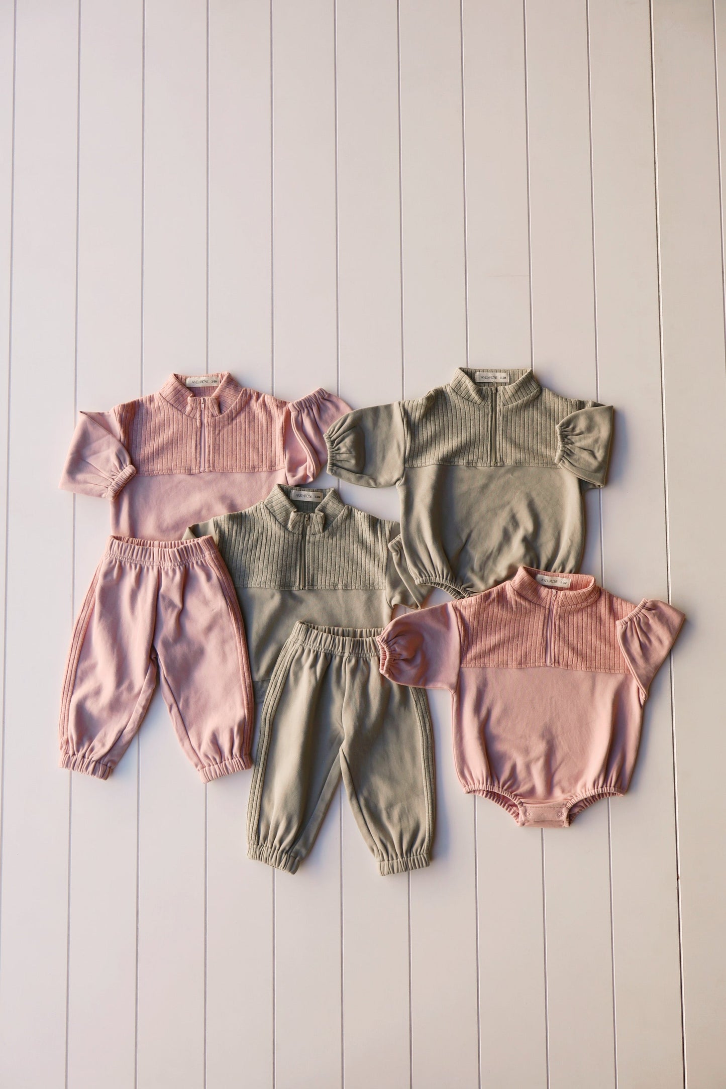 Quarter Zip Sweat Set