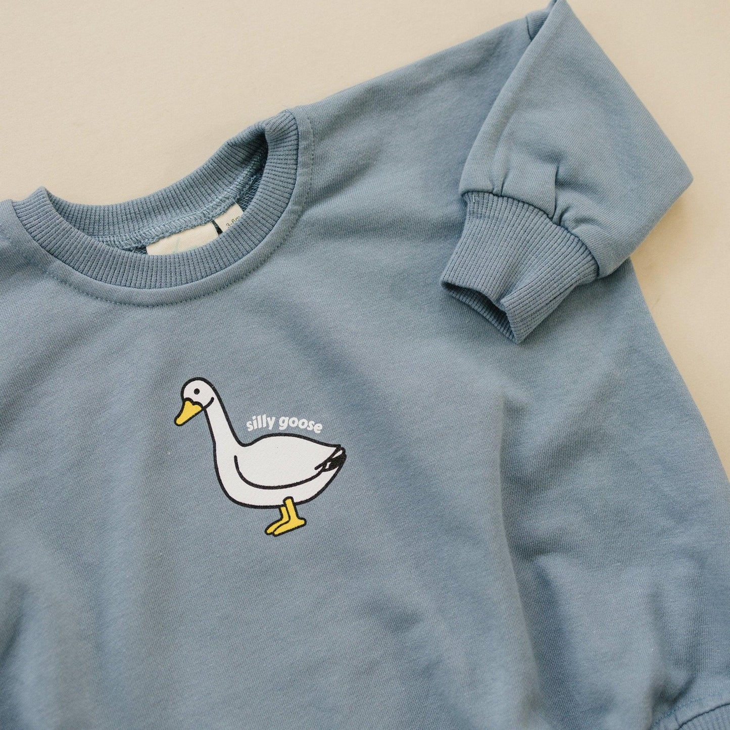 Silly Goose Sweatshirt Romper - more colors