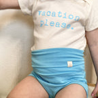 Size 5T | Bamboo Bloomer Bummies | Aqua