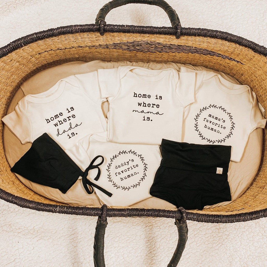 SIZE 5T | Fold Over Bloomers | Black | Bamboo