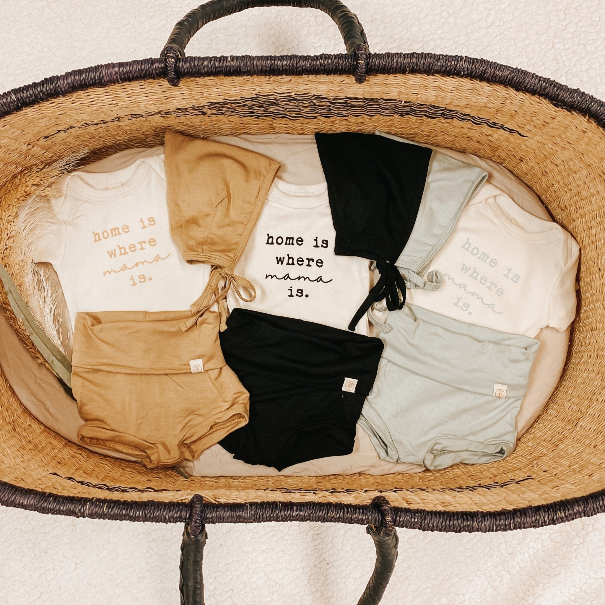 SIZE 5T | Fold Over Bloomers | Black | Bamboo