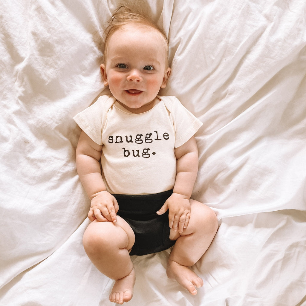 SIZE 5T | Fold Over Bloomers | Black | Bamboo