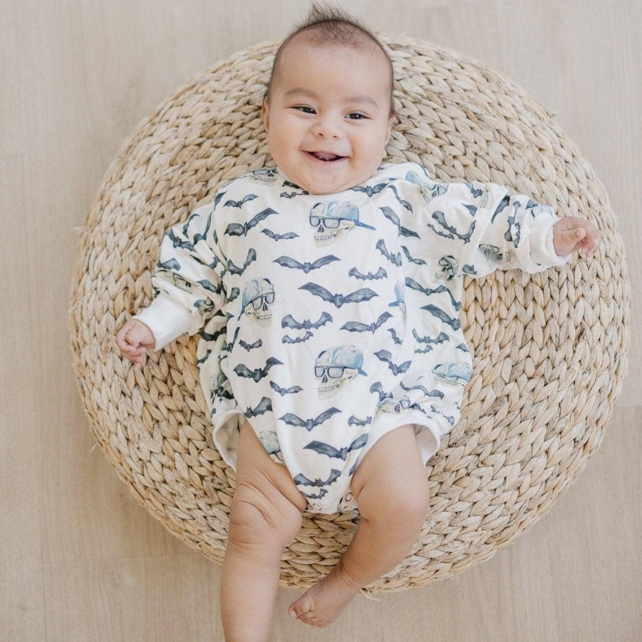 Spooky Bro Bamboo Bubble Romper or Crewneck Sweatshirt