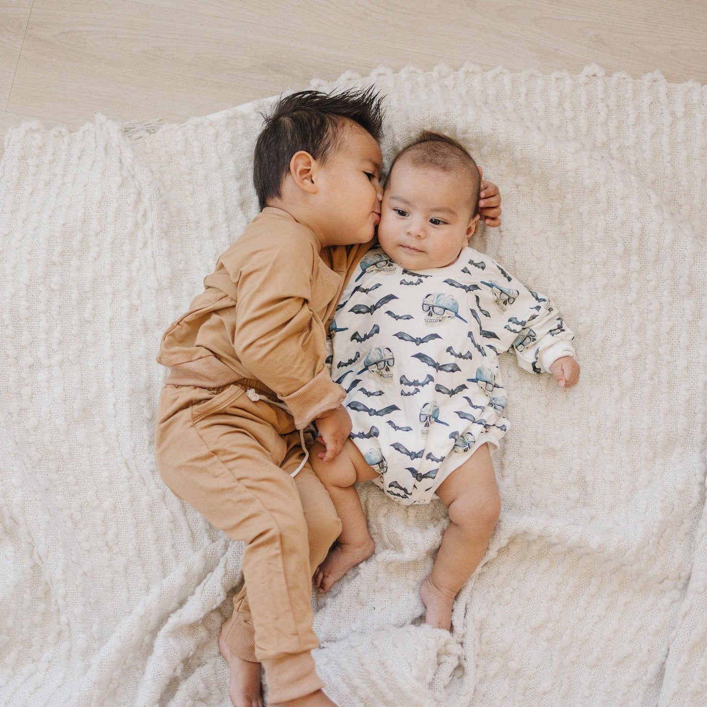 Spooky Bro Bamboo Bubble Romper or Crewneck Sweatshirt