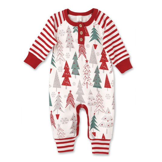 Christmas Tree Bamboo Romper