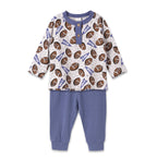 Football Bamboo Boys Tee & Pants