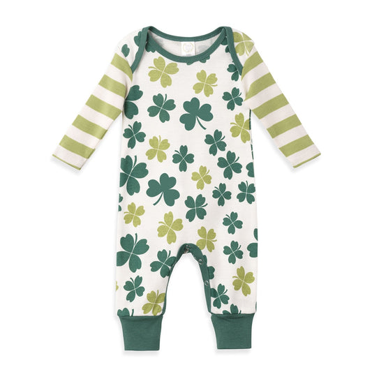 St. Patrick's Day Shamrocks & Clovers Romper