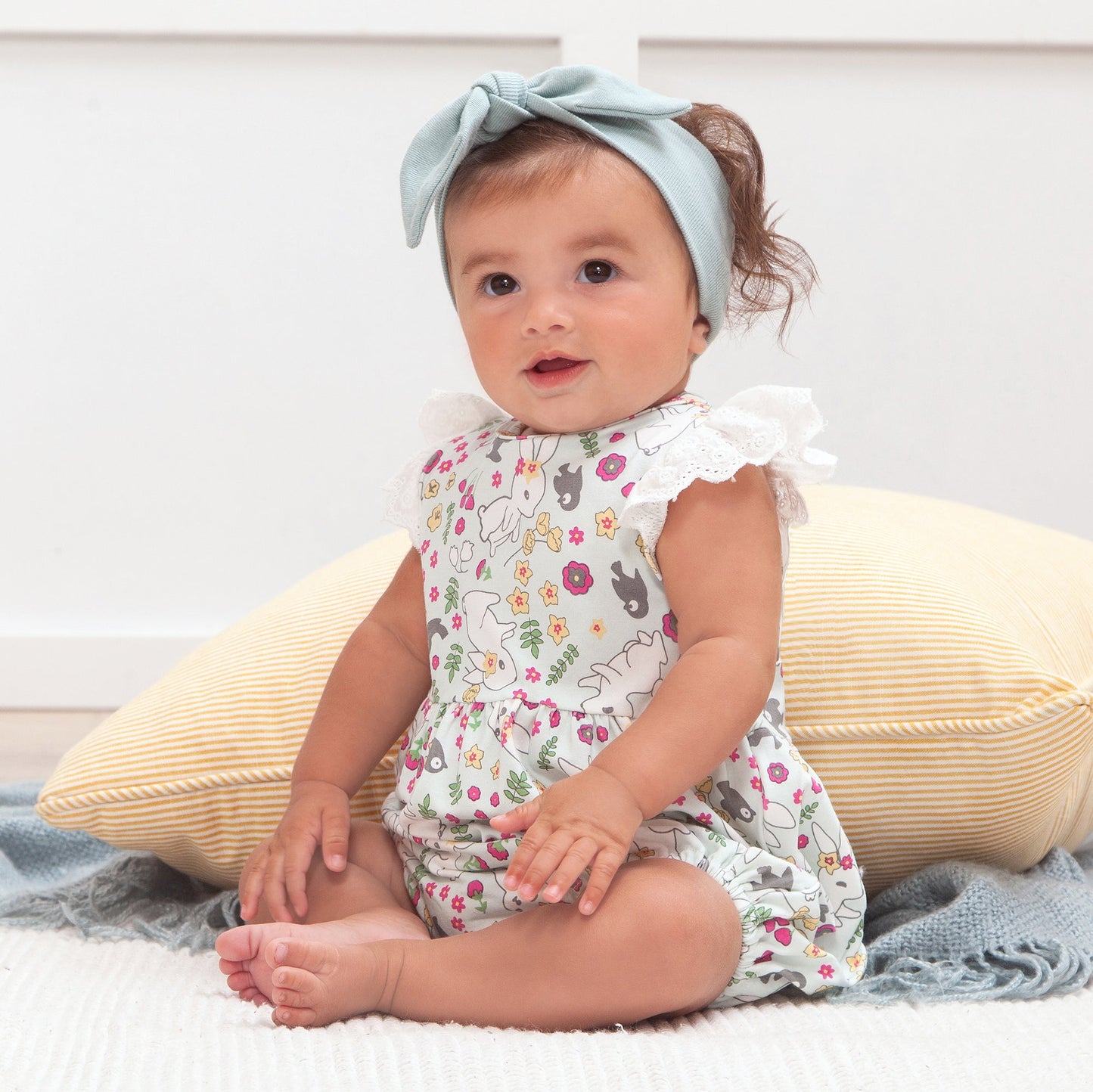 Cottontail Easter Bubble Bodysuit Romper