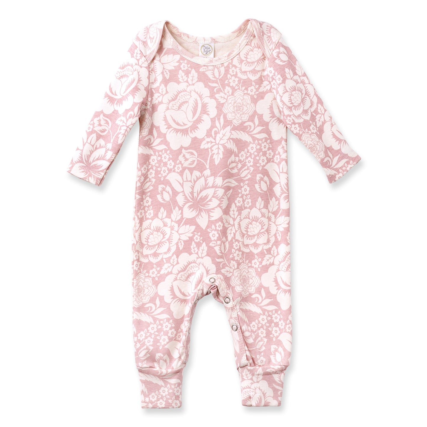 Vintage Rose Cotton Floral Romper