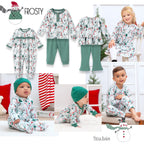 Frosty Bamboo Henley Romper