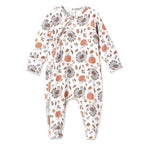 Thanksgiving Harvest Bamboo Zipper Romper