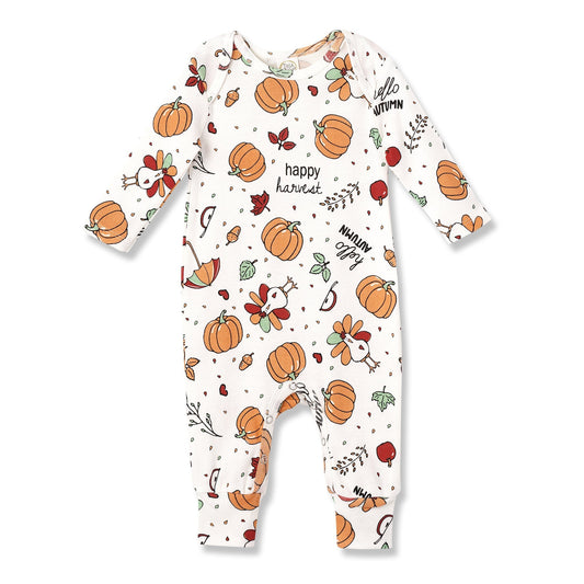 Pumpkin Harvest Thanksgiving Romper