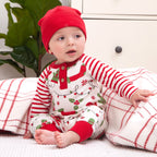 Tis The Season Henley Bamboo Romper