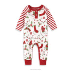 Tis The Season Henley Bamboo Romper