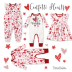 Hearts Valentine Romper