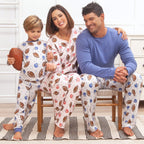 Football Game Day Boy's Pajama Set