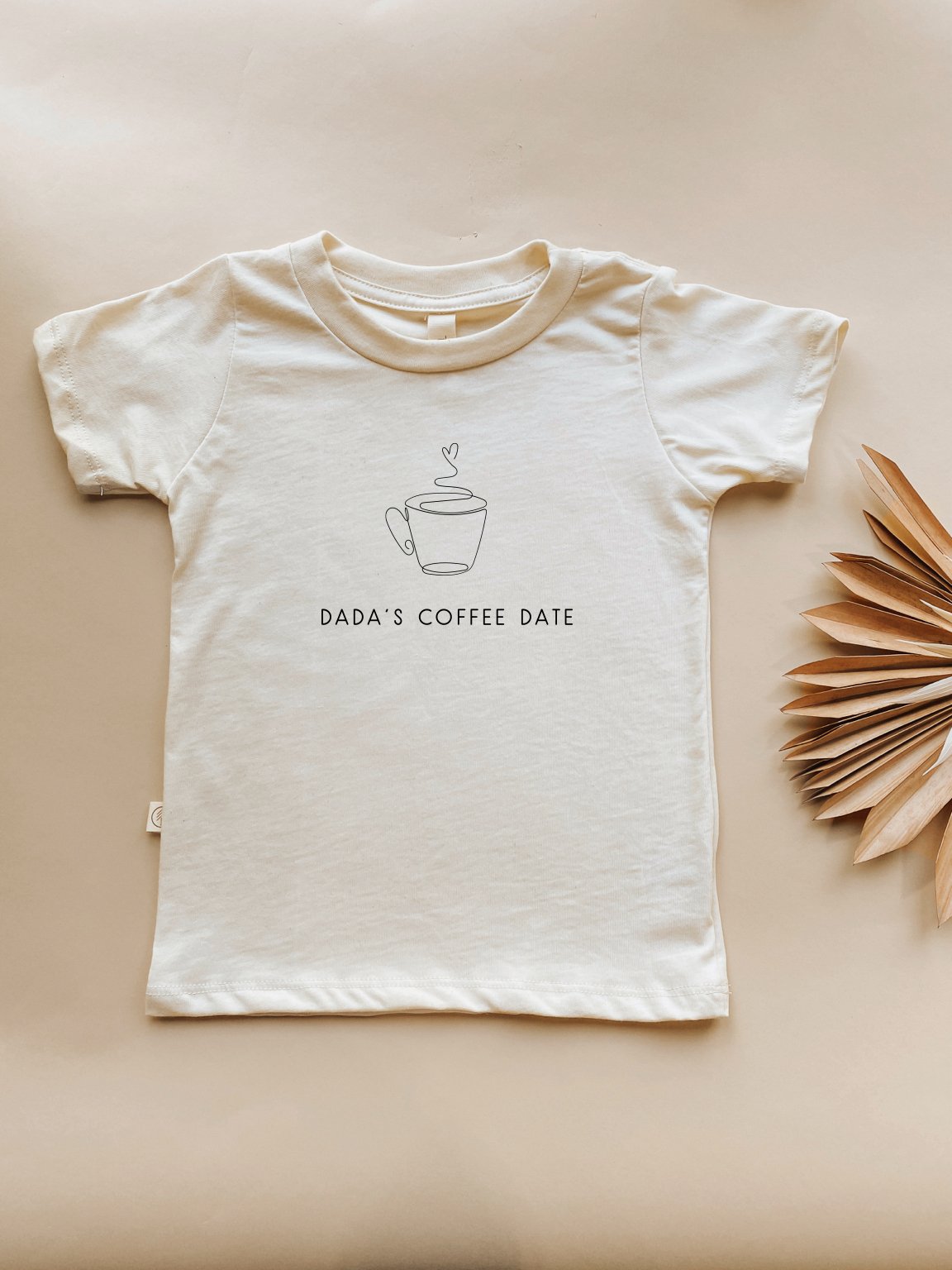Dadas Coffee Date Organic Cotton Kids T-shirt