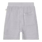 Gauze Bermuda Shorts - Soft Grey