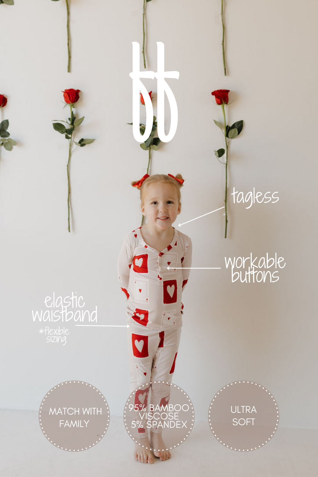 Bamboo Two Piece Pajamas Set | Love Day