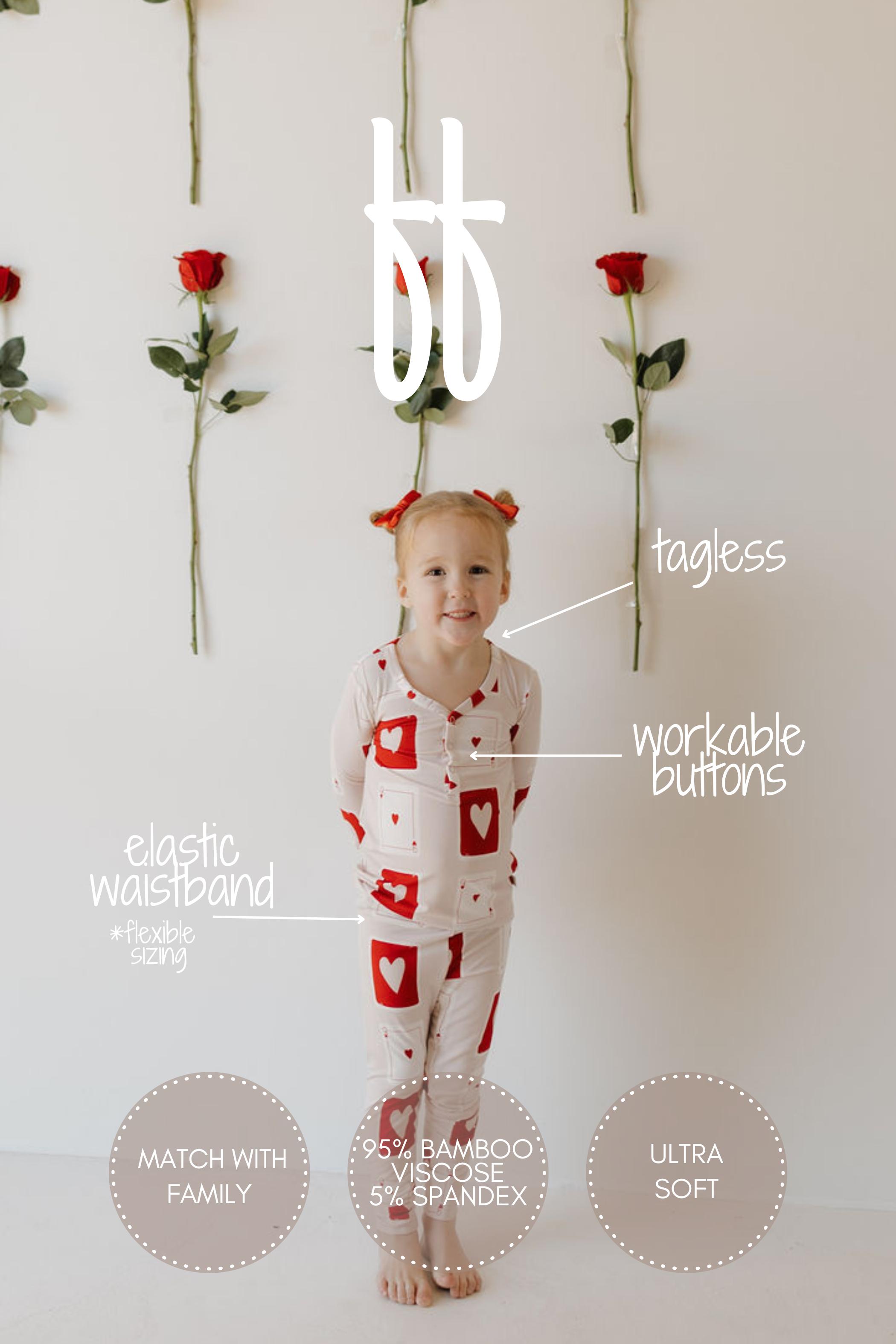 Bamboo Two Piece Pajamas Set | Love Day