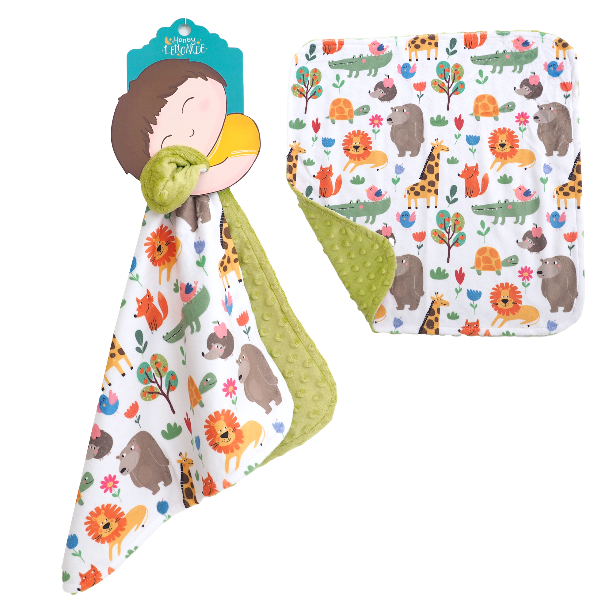 Mini Minky - Zoo Party Blanket
