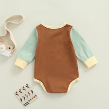 Load image into Gallery viewer, Rad Kid Newborn Infant Baby Boy Girl Long Sleeve Neutral Color Romper
