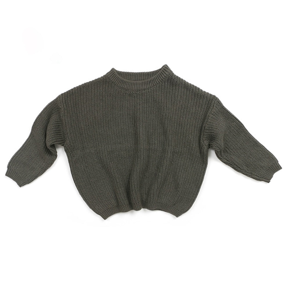 Baby Girl Boy Fall Winter Long Sleeve Knit Sweater