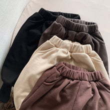 Load image into Gallery viewer, Toddler Harem Trousers Solid Color Cotton Kids Slim Leg Pants Bottoms
