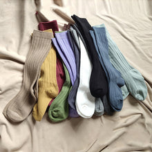 Load image into Gallery viewer, Baby Infant Boys Girls Knee High Long Socks Cotton Breathable Ribbed Soft Kids
