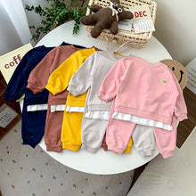 Load image into Gallery viewer, 2 Piece Baby Toddler Boy Girl Long Sleeve Hoodie Sweatshirt And Pants Set - Smile Bear
