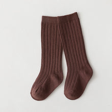 Load image into Gallery viewer, Baby Infant Boys Girls Knee High Long Socks Cotton Breathable Ribbed Soft Kids
