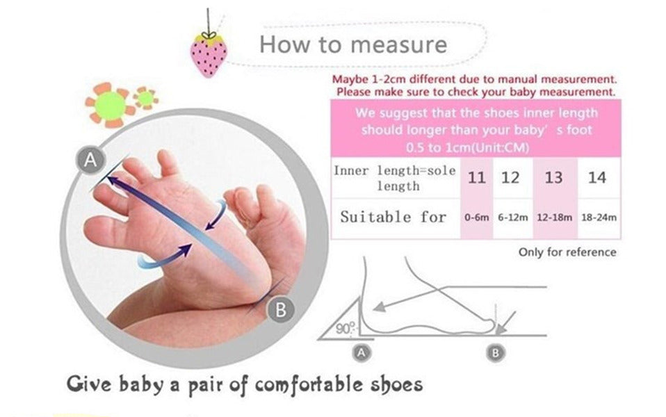 Newborn Infant Baby Shoes Anti-slip First Walker Animal Slippers