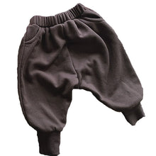 Load image into Gallery viewer, Toddler Harem Trousers Solid Color Cotton Kids Slim Leg Pants Bottoms
