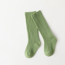 Load image into Gallery viewer, Kids Socks Baby Boys Girls Cotton Breathable Soft Children Knee High Long Socks
