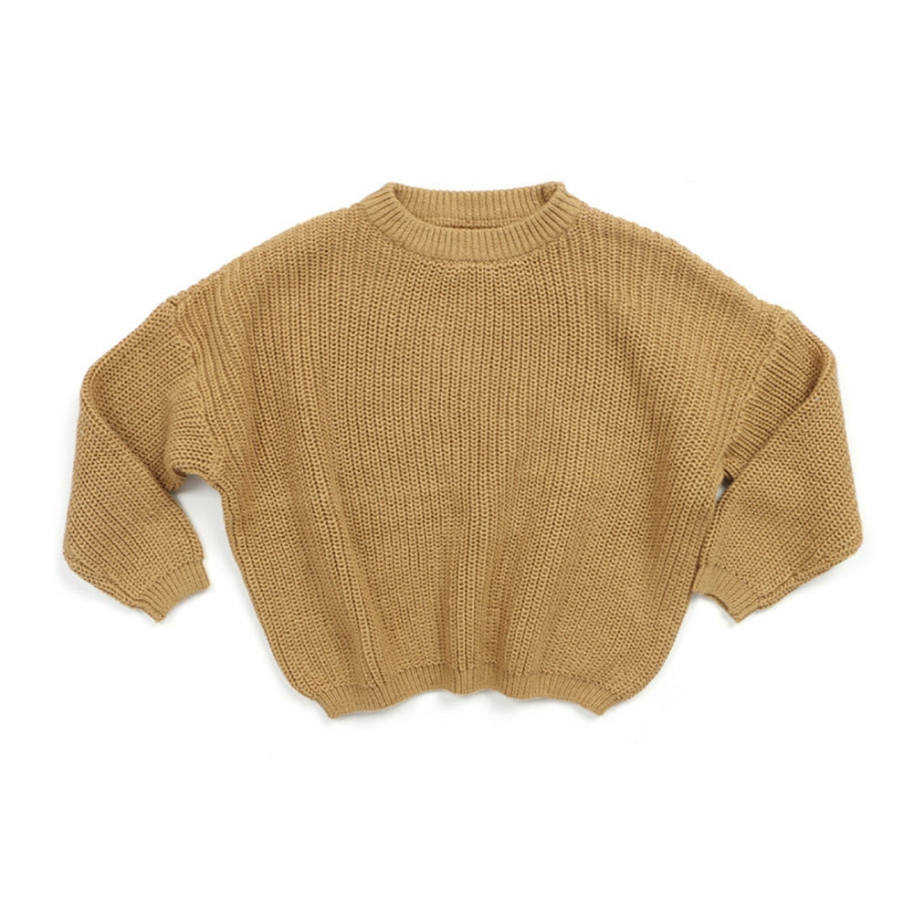 Baby Girl Boy Fall Winter Long Sleeve Knit Sweater