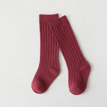Load image into Gallery viewer, Baby Infant Boys Girls Knee High Long Socks Cotton Breathable Ribbed Soft Kids
