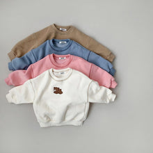 Load image into Gallery viewer, Toddler Baby Clothing Sets for Infant Baby Boys Clothes Set Bear Sweatshirt Pants 2pcs Outfit
