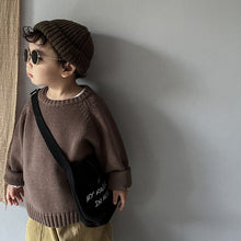 Load image into Gallery viewer, Baby Toddler Boy Girl Kids Knit Sweaters Vintage Pullover Cozy Top
