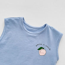 Load image into Gallery viewer, Summer Baby Toddler Girls Boys Tank Tops And Track Shorts Outfit
